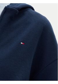 TOMMY HILFIGER - Tommy Hilfiger Bluza UW0UW05772 Granatowy Regular Fit. Kolor: niebieski. Materiał: bawełna