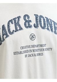 Jack & Jones T-Shirt Denver 12291213 Biały Relaxed Fit. Kolor: biały. Materiał: bawełna #3