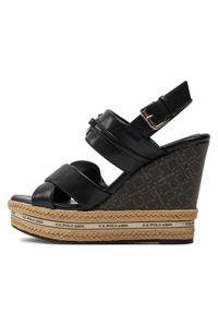 U.S. Polo Assn. Espadryle Aylin016 Czarny. Kolor: czarny. Materiał: skóra