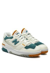 New Balance Sneakersy BB550VRA Biały. Kolor: biały. Materiał: skóra #4