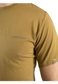 T-shirt męski Viking Bamboo Harvi Man. Kolor: brązowy