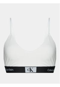 Calvin Klein Underwear Biustonosz top 000QF7216E Biały. Kolor: biały. Materiał: bawełna #5