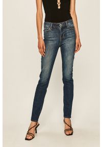 Guess Jeans - Jeansy. Kolor: niebieski. Materiał: bawełna, materiał, denim, jeans, elastan, tkanina, poliester #1