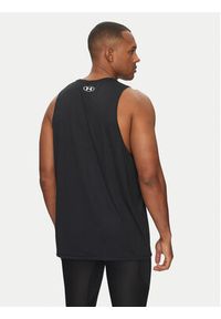 Under Armour Tank top Tech 1382795 Czarny Regular Fit. Kolor: czarny. Materiał: syntetyk #3
