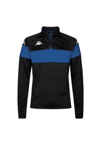 Bluza Kappa Dovare. Kolor: czarny, niebieski, wielokolorowy. Sport: fitness
