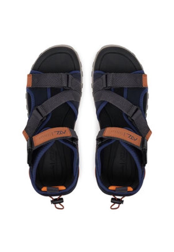 Clarks Sandały ATL Trek Tide 26181521 Granatowy. Kolor: niebieski. Materiał: materiał