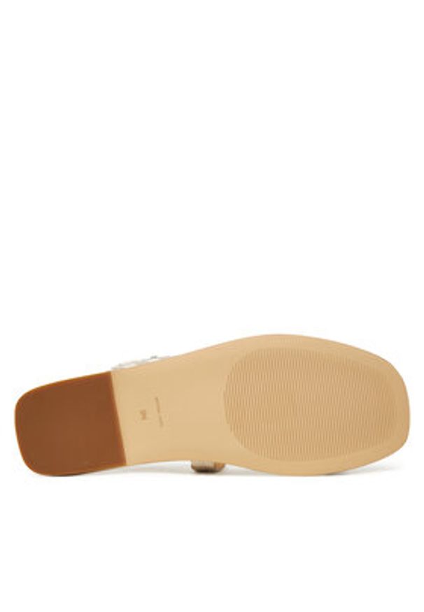 MICHAEL Michael Kors Klapki Jaida 40S5JDFS1B Écru. Kolor: kremowy. Materiał: skóra