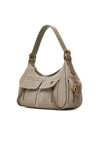 Pinko - PINKO Torebka Cargo Bag Classic PE 25 PLTT 102794 A29N Szary. Kolor: szary. Materiał: zamszowe, skórzane #4