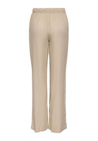 only - ONLY Spodnie materiałowe Goa 15363676 Beżowy Straight Fit. Kolor: beżowy. Materiał: wiskoza #6