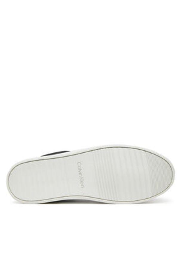 Calvin Klein Jeans Sneakersy Low Profile Cupsole Cm YM0YM01190 Czarny. Kolor: czarny. Materiał: skóra