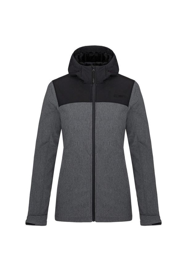 ALPINE PRO - Kurtka Softshell Damska Luka - Wiatroodporna i Oddychająca. Kolor: fioletowy. Materiał: softshell. Sport: turystyka piesza