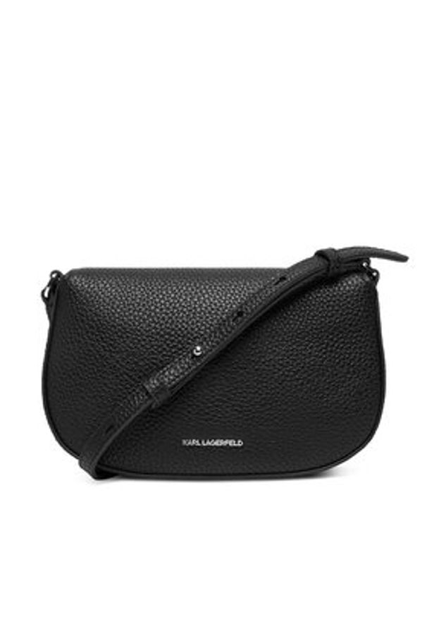 Karl Lagerfeld - KARL LAGERFELD Torebka A4W32001 Czarny. Kolor: czarny. Materiał: skórzane