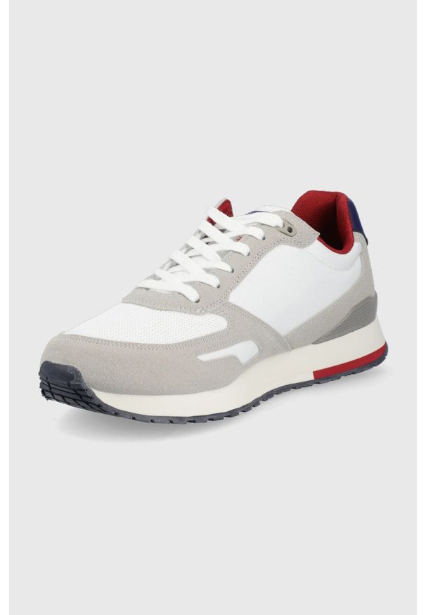 U.S. Polo Assn. sneakersy kolor szary. Zapięcie: sznurówki. Kolor: szary. Materiał: guma