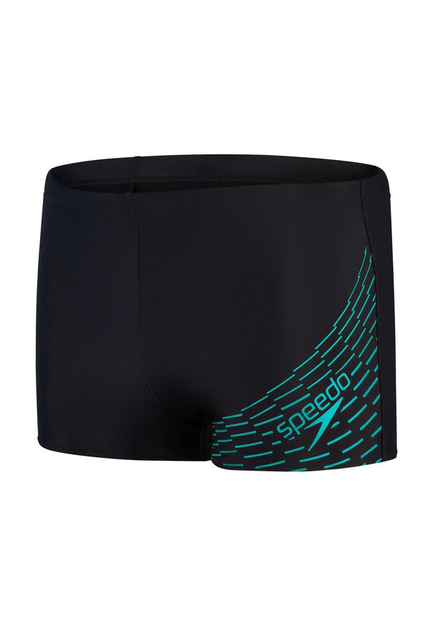 Bokserki kąpielowe męskie Speedo Medley Logo Aquashort. Kolor: niebieski