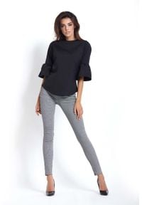 IVON - Dopasowane Legginsy w Pepitkę. Materiał: elastan, poliester #1