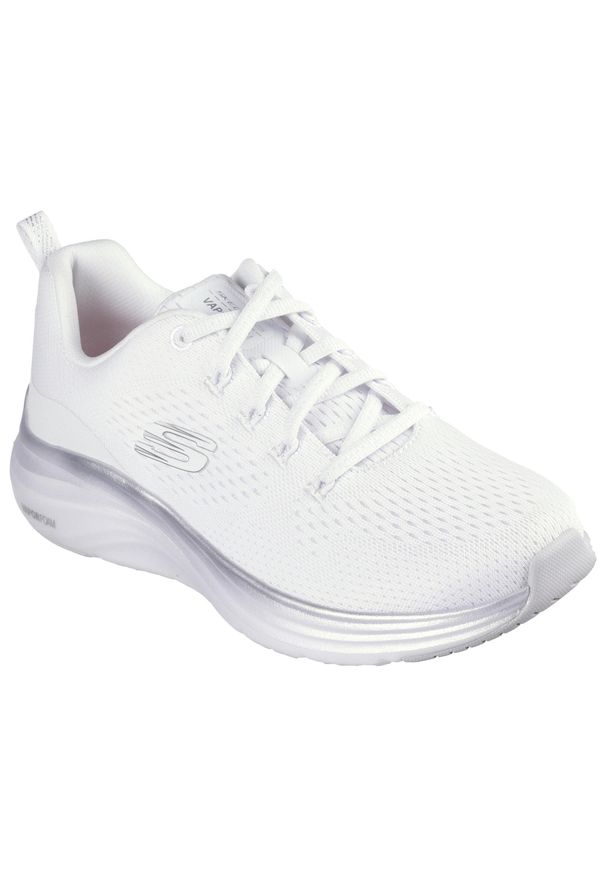 skechers - Buty Kobieta Skechers Vapor Foam biały. Kolor: szary, wielokolorowy, biały. Model: Skechers Sport. Sport: turystyka piesza