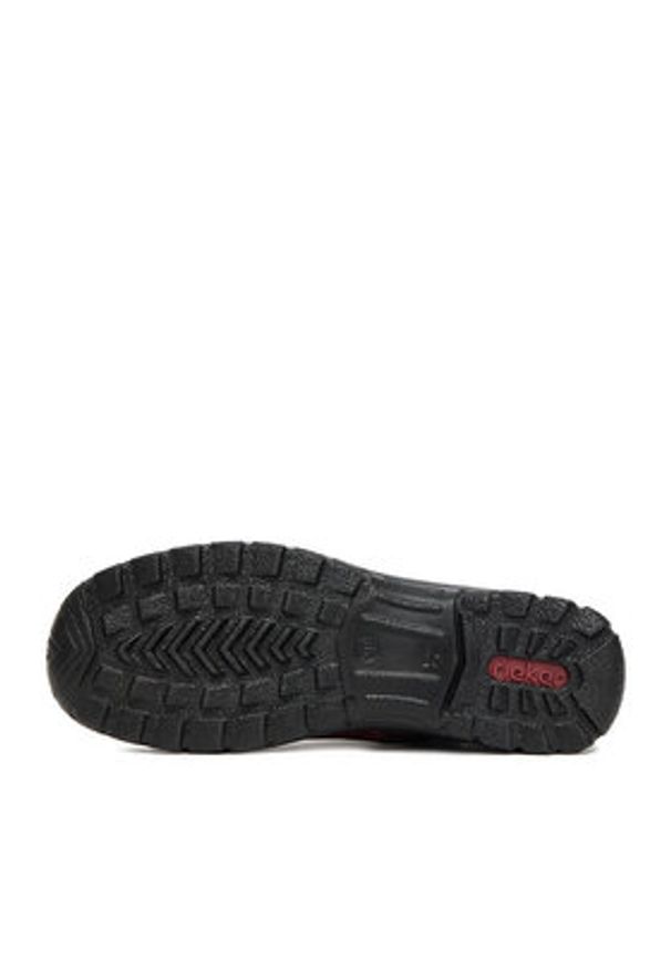 Rieker Botki CEO-L7144-35 Bordowy. Kolor: czerwony. Materiał: materiał, syntetyk