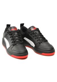 Puma Sneakersy Rebound Layup Lo Sl Jr 370490 13 Czarny. Kolor: czarny. Materiał: skóra