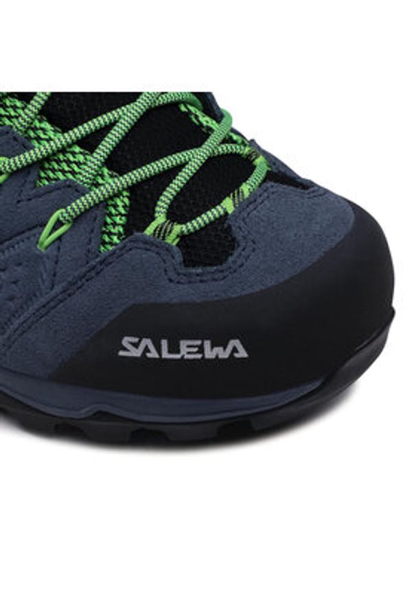 Salewa Trekkingi Ms Alp Mate Mid Wp 61384-3862 Granatowy. Kolor: niebieski. Materiał: zamsz, skóra. Sport: turystyka piesza