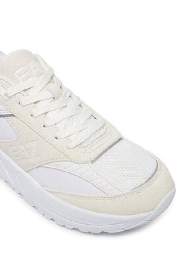EA7 Emporio Armani Sneakersy 7X000359 AF19081 M0032 Biały. Kolor: biały. Materiał: materiał