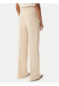 Maryley Spodnie dresowe 26EB519/07BE Beżowy Reglan Fit. Kolor: beżowy. Materiał: bawełna #4