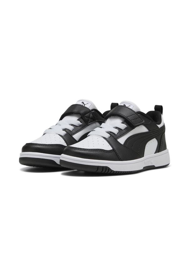 Puma - Buty Rebound V6 Lo Ac Ps Rozmiar 28 - 397419-01 Biały. Kolor: biały, wielokolorowy, czarny
