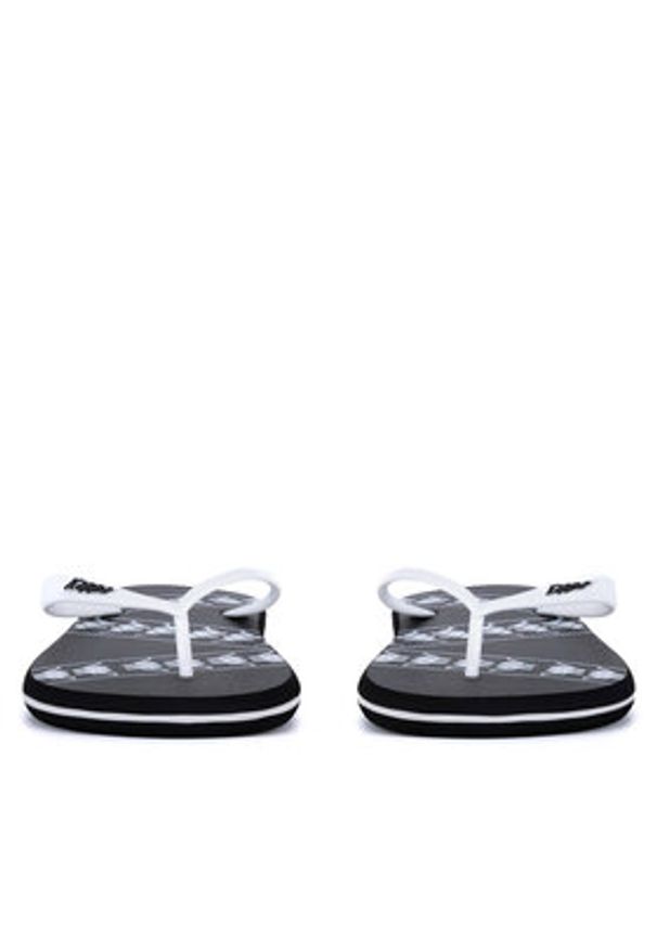 Kappa Japonki 371D2SW Banda Selyn - Black-White Kolorowy. Materiał: syntetyk, materiał. Wzór: kolorowy