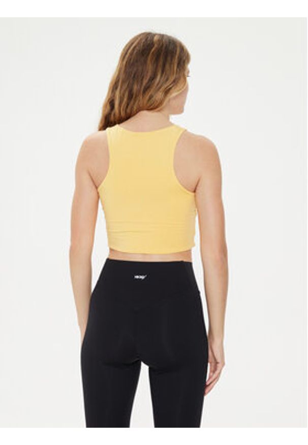 Adidas - adidas Top City Escape IS0668 Żółty Slim Fit. Kolor: żółty