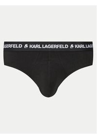Karl Lagerfeld - KARL LAGERFELD Komplet 3 par slipów 240M2111 Kolorowy. Materiał: bawełna. Wzór: kolorowy #7