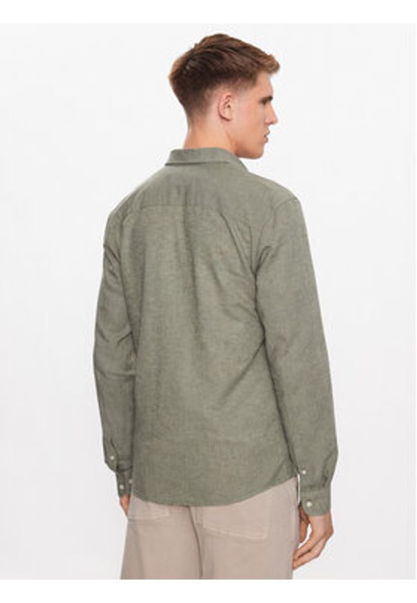 Only & Sons Koszula 22012321 Zielony Slim Fit. Kolor: zielony. Materiał: bawełna