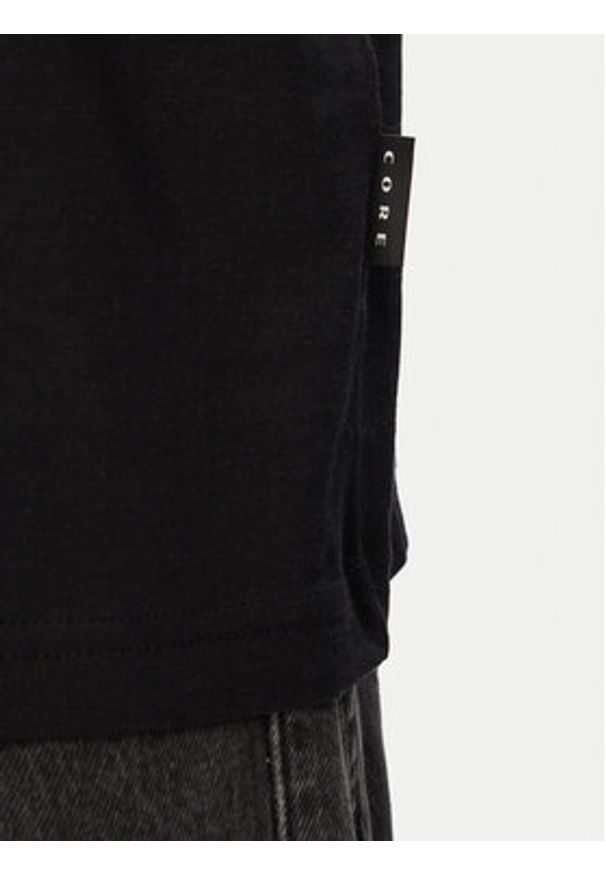 Jack & Jones T-Shirt Fusion 12294963 Czarny Relaxed Fit. Kolor: czarny. Materiał: syntetyk, bawełna