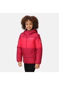 Regatta - Kurtka turystyczna dziecięca Lofthouse VII zimowa ocieplana. Kolor: różowy. Materiał: puch. Sezon: zima. Styl: sportowy #1