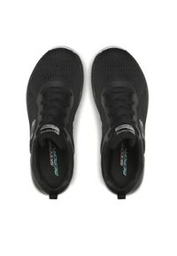 skechers - Skechers Sneakersy Quick Path 12607/BKW Czarny. Kolor: czarny. Materiał: materiał #7