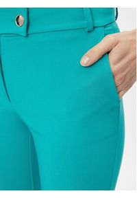 Rinascimento Spodnie materiałowe CFC0117747003 Turkusowy Regular Fit. Kolor: turkusowy. Materiał: syntetyk #5