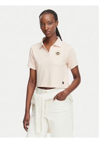 Beverly Hills Polo Club Polo L2605-HR Różowy jasny Regular Fit. Typ kołnierza: polo. Kolor: różowy. Materiał: bawełna #1