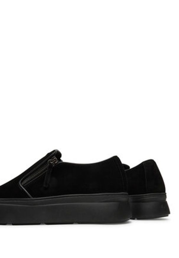 Giuseppe Zanotti - GIUSEPPE ZANOTTI Sneakersy EU40010 Czarny. Kolor: czarny. Materiał: skóra