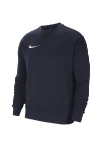 Nike - Bluza Męska Polar Dekolt W Szpic Park 20. Kolor: niebieski. Materiał: polar