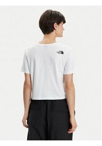 The North Face T-Shirt Easy NF0A87NA Biały Relaxed Fit. Kolor: biały. Materiał: bawełna #2