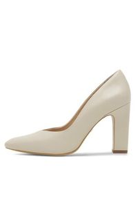 Gino Rossi Czółenka ETNA-112600 Écru. Kolor: kremowy. Materiał: skóra #2