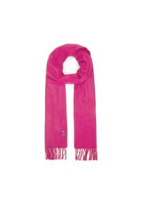 Wittchen - Damski szal klasyczny szeroki. Kolor: różowy. Materiał: poliester. Sezon: zima, lato. Styl: klasyczny #3
