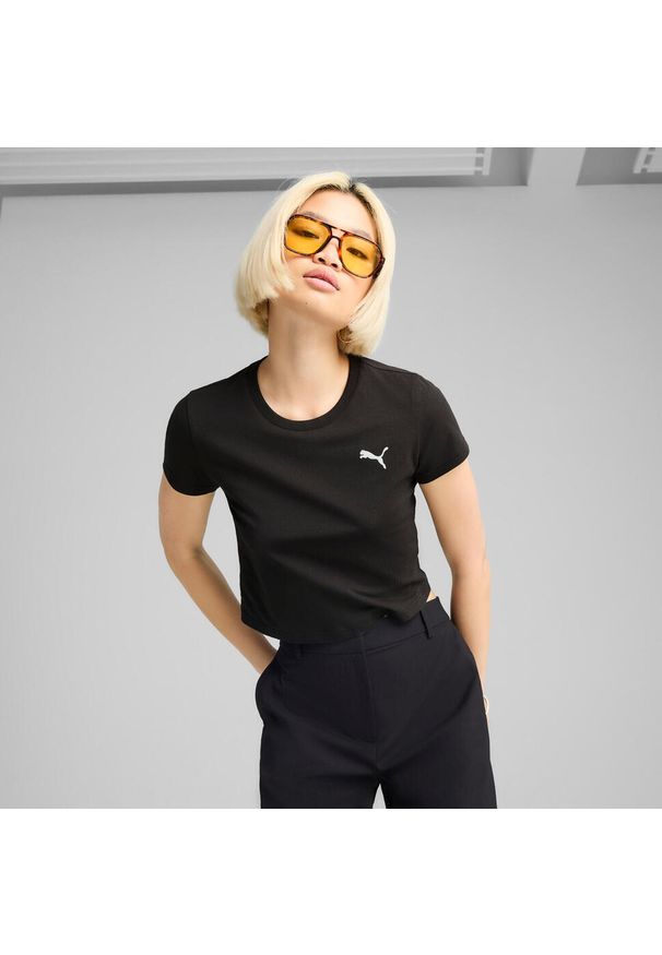 Koszulka Puma Wardrobe Ess Baby. Kolor: czarny
