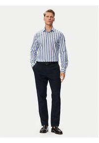 TOMMY HILFIGER - Tommy Hilfiger Koszula MW0MW43757 Niebieski Regular Fit. Kolor: niebieski. Materiał: bawełna #4