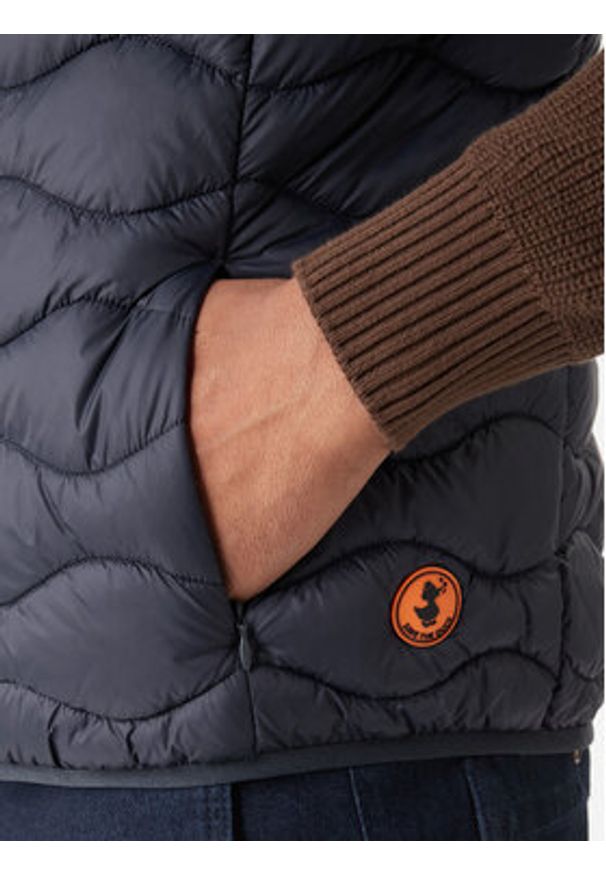 Save The Duck Kamizelka D82187M GIGA21 Granatowy Regular Fit. Kolor: niebieski. Materiał: syntetyk