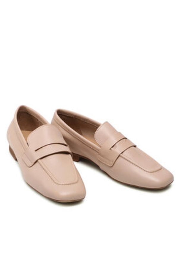 Gino Rossi Lordsy E22-28012LGS Różowy. Kolor: różowy. Materiał: skóra