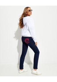 Versace Jeans Couture - VERSACE JEANS COUTURE - Niebieskie jeansy Skinny. Kolor: niebieski