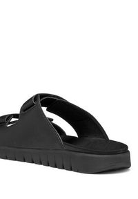 Geox Klapki U Flextride S U652JB 0009B C9999 Czarny. Kolor: czarny. Materiał: skóra #3