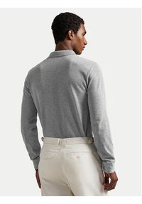 Polo Ralph Lauren Polo 710680790003 Szary Custom Slim Fit. Typ kołnierza: polo. Kolor: szary. Materiał: bawełna #3