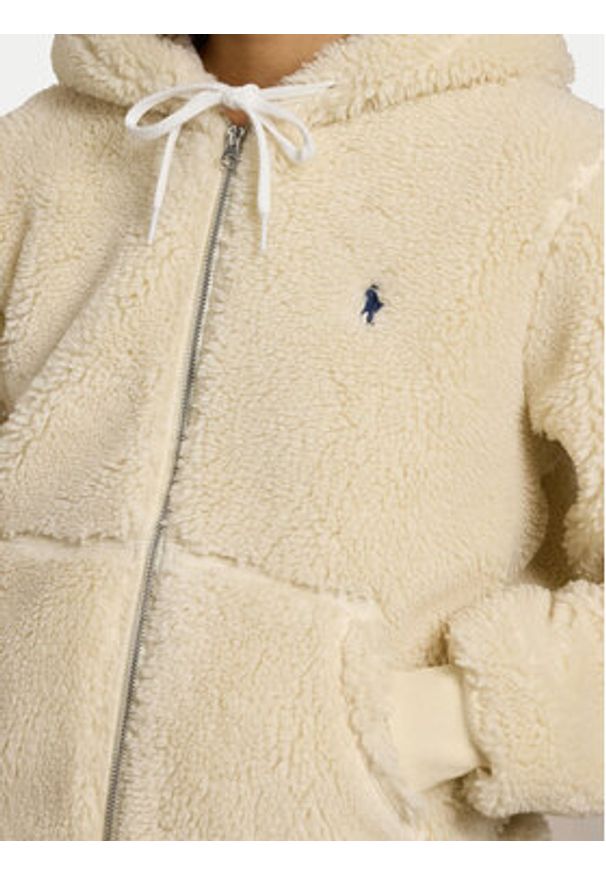 Polo Ralph Lauren Bluza 211947977001 Beżowy Relaxed Fit. Typ kołnierza: polo. Kolor: beżowy. Materiał: syntetyk