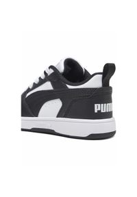 Puma - Dziecięce sneakersy Rebound V6 Lo PUMA White Black. Kolor: czarny, biały, wielokolorowy