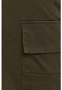 Tigha - Spodnie Kaleo. Kolor: zielony. Materiał: tkanina. Wzór: gładki #2